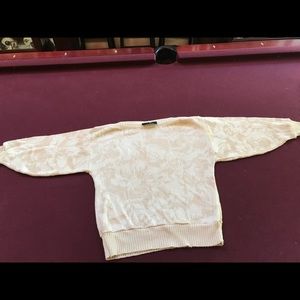 Vintage Pierre Cardin Creme Sweater